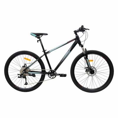 Велосипед COMIRON BRAVE 2.0, 26", 10 скоростей (15 рама), цвет неоновый мерседес в Магазине Спорт - Пермь