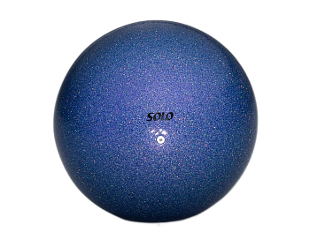 Мяч для художественной гимнастики SOLO BHML-10, 17см, "Голубая лагуна"
