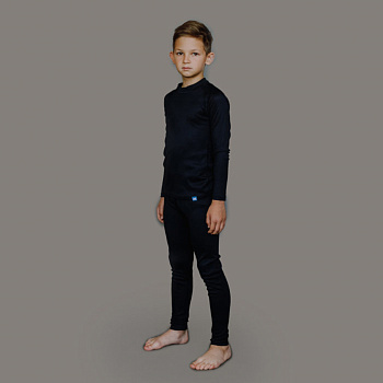 Комплект термобелья NORDSKI Jr.Warm black NSJ364100