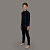 Комплект термобелья NORDSKI Jr.Warm black NSJ364100