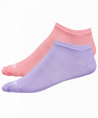 Носки StarFit SW-205 2 пары, SW-205-корал-лаванда