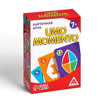 Карточная игра "UNO MOMENTO", 7+, артикул 1320761