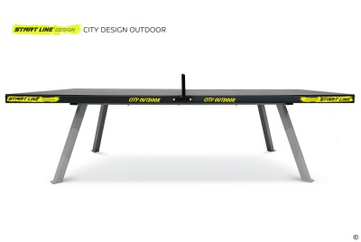 Теннисный стол антивандальный Start Line City Design Outdoor, всепогодный, цвет графит
