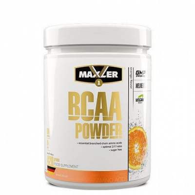 Maxler BCAA Powder 2:1:1 Sugar, банка 420 грамм, вкусы в ассортименте в магазине Спорт - Пермь