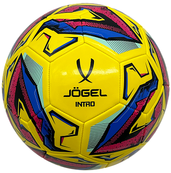 Мяч футбольный Jogel Intro, желтый, размер 5