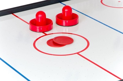 Аэрохоккей «Jersey» 4 ф (122 х 60 х 77 см), складной, черный