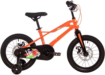 Велосипед NOVATRACK LYNX, 16", магнезиевая рама, оранжевый 