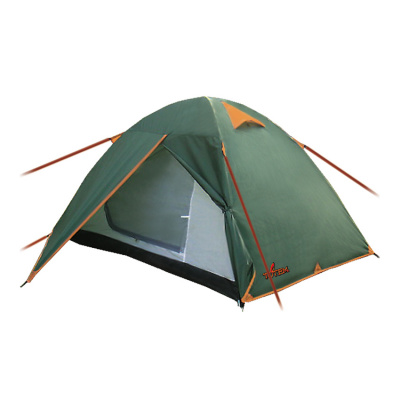 Палатка 2-местная Tramp Totem Trek 2(V2), зеленая