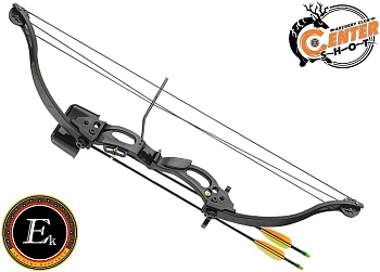 Лук детский блочный EK Kirupira (с комплектацией) СО-013В, черный