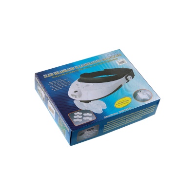 Лупа налобная Veber с подсветкой 81001-G