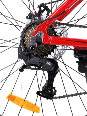 Велосипед COMIRON UNIVERSE 26", 21 скорость (рама 17), красный в Магазине Спорт - Пермь