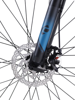 Велосипед COMIRON UNIVERSE 26", 21 скорость (рама 17), черный графит в Магазине Спорт - Пермь