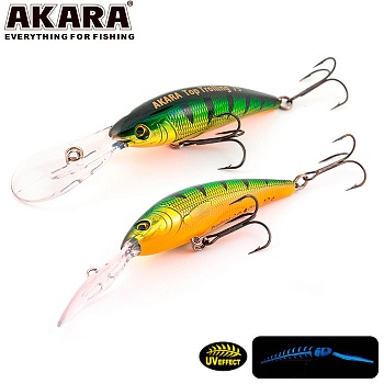 Воблер Akara Top Trolling 75 mm, 12 g,  A18