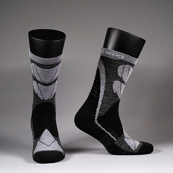 Носки Nordski Wool black/grey (NSV422201)