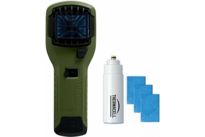 Противомоскитный прибор Thermacell MR-300 Repeller Olive (1 картридж+3 пластины)