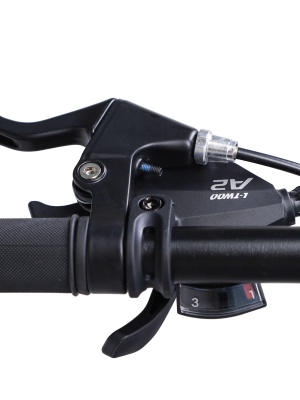 Велосипед COMIRON UNIVERSE 26", 21 скорость (рама 17), черный графит в Магазине Спорт - Пермь