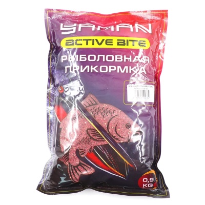 Прикормка Yaman Active Bite Плотва (тутти-фрутти), 900г