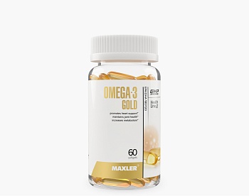 Maxler Omega-3 Gold (60 капсул) в магазине Спорт - Пермь