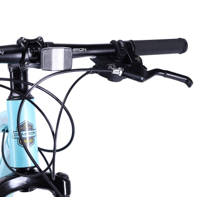 Велосипед COMIRON  FLAME 26", 21 скорость (рама 17), голубой в Магазине Спорт - Пермь