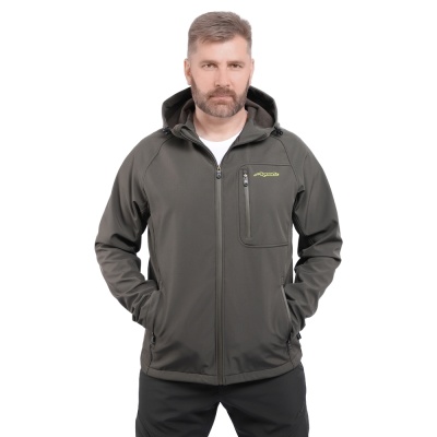 Куртка Aquatic КС-06Х soft shell, мембрана 10000/10000, цвет: хаки