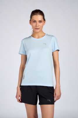 Футболка женская ANTA RUNNING, артикул 862415104-1,  голубая