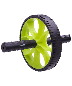 Ролик для пресса STARFIT RL-103, черный/зеленый в Магазине Спорт - Пермь