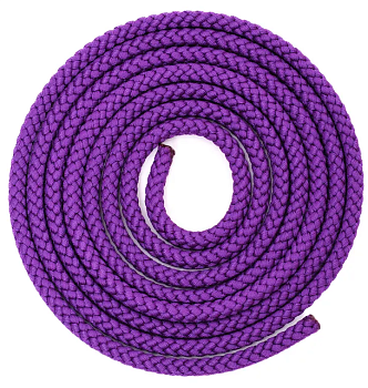 Скакалка гимнастическая Verba FLUORA, 3м, фиолетовая
