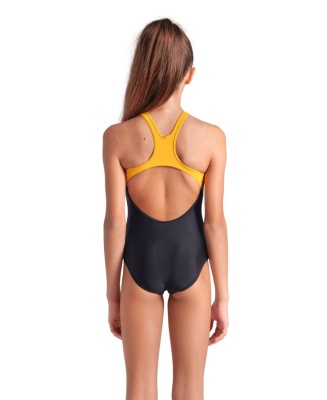 Купальник детский Arena KIKKO V SWIM PRO BACK, 006748 530, black-parrot в магазине Спорт - Пермь