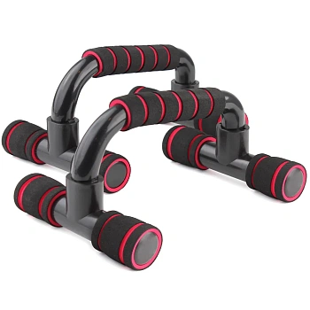 Упоры для отжиманий Start Up ЕСЕ 04 (пара) черный/красный в Магазине Спорт - Пермь