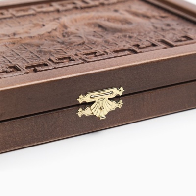 Нарды (Кинешма) Китайский Дракон, патина