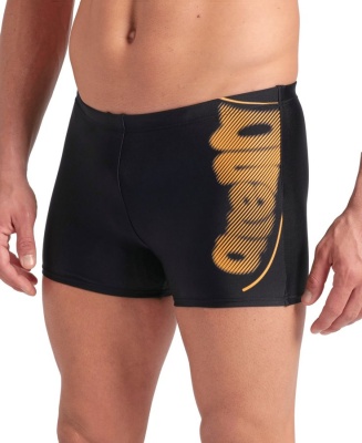 Мужские плавки- шорты Arena BRIGHT GLARE SWIM SHORT, 008941 503, black-parrot в магазине Спорт - Пермь