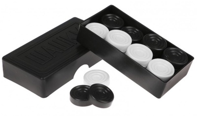 Шашки пластиковые