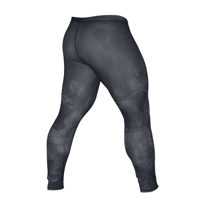 Компрессионные мужские лосины Rusco Sport BLACK HERB в Магазине Спорт - Пермь