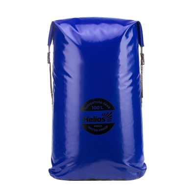 Герморюкзак Helios, ПВХ (HS-GR-100-BB), 100л, синий/черный