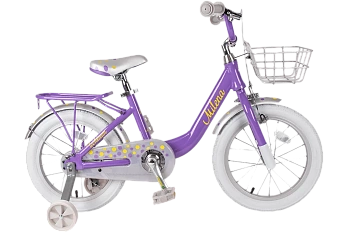 Велосипед TechTeam Milena, 20", алюминиевая рама, фиолетово-розовый