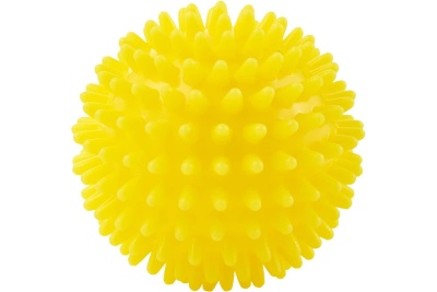 Мяч массажный BASEFIT GB-602, диаметр 6 см, желтый в Магазине Спорт - Пермь