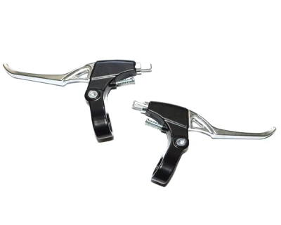 Ручки тормоза алюминиевые SSY-24A (2шт), черные в Магазине Спорт - Пермь