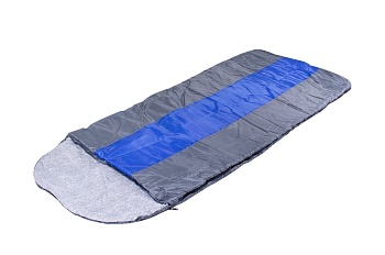 Спальный мешок Следопыт Traveller XL, 190+35*85см, серый
