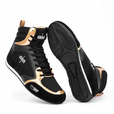 Боксерки Clinch Punch 2.0 C418, черно-бронзовые в магазине Спорт - Пермь