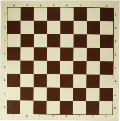 Шахматная доска виниловая, 34х34 см