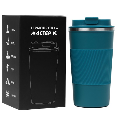 Термокружка  Original "Мастер К", 500мл, артикул 7073779, бирюзовая
