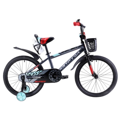 Велосипед Krypton Super KS01BNM, 20", 1 скорость, черный в Магазине Спорт - Пермь