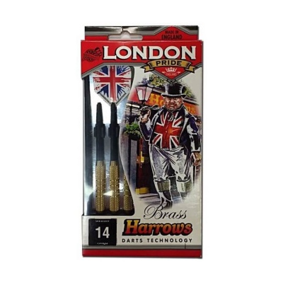 Дротики Harrows London Pride steeltip (начальный уровень), 14 гр