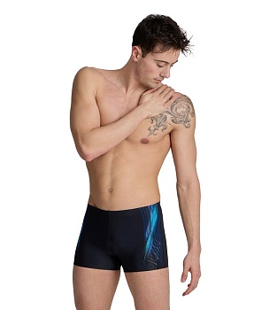 Мужские плавки-шорты Arena UNDERWATER SWIM SHORT 6698 550, black multi-black в магазине Спорт - Пермь