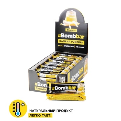 BOMBBAR - Протеиновый батончик глазированный 40г, вкусы в ассортименте в магазине Спорт - Пермь