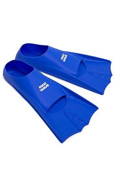 Ласты для бассейна короткие Mad Wave Flippers, M0743 02, Синие в магазине Спорт - Пермь