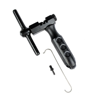 Выжимка цепи BLACK TOOLS CT110, высокопрочная легированная сталь, эргономичная ручка, прорезиненный вентиль с увеличенным рычагом в Магазине Спорт - Пермь