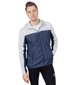 Ветровка мужская NORDSKI Rain Moon Grey/Navy (NSM301770) в Магазине Спорт - Пермь