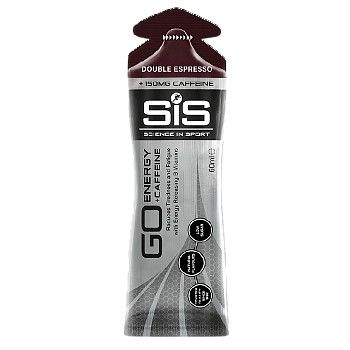 SiS Go Energy + Caffeine Gel, 60 мл - Энергетический гель с кофеином в магазине Спорт - Пермь