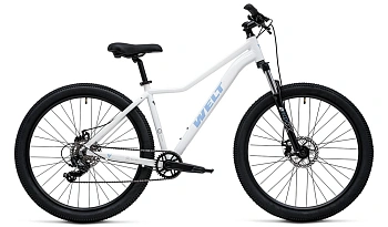 Велосипед Welt Bianca 1.0 MD, 27", 7 скоростей, Clear White 2026